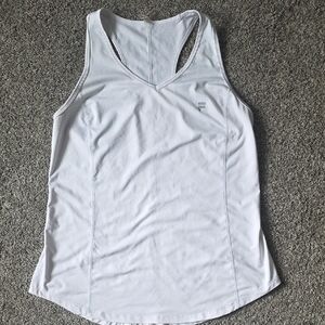 Women's Fila White Tank Top Sz L
